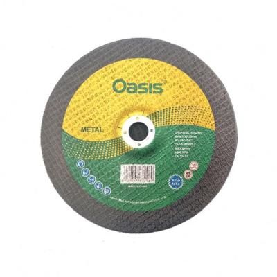 China Cutting Stainless Steel Resin Abrasive Fin Cutting Wheel For Metal for sale