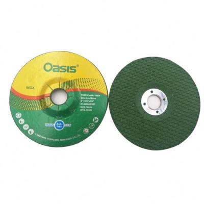 China Grinding Wheel Green Flexible Resin Abrasive Wheel for sale