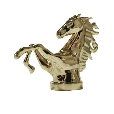 China High Quality Zinc Alloy Cap Perfume Capsule 15Mm Animal Horse Head Shape Cap for sale