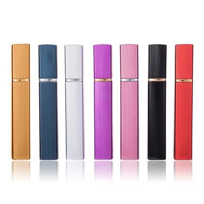 China Mini Refillable Perfume Atomizer Bottle Cosmetic Wholesale Aluminum Alloy Portable Perfume Bottle Spray Perfume Bottles for sale