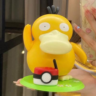 China PVC Psyduck Anime Action Numbers Model Pocket Doll Squirtle Psyduck Bulbasaur Charmander Monster Toy Gift For Kids for sale