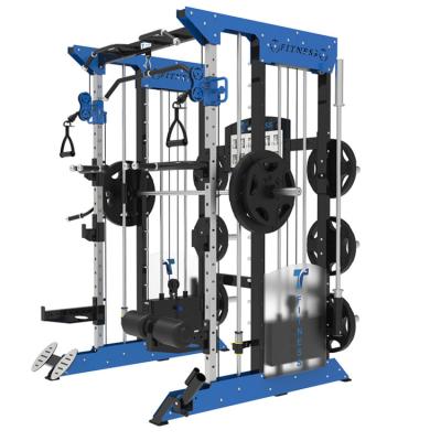 China Sport TZ-Q1001 Multi Function Bodybuilding Equipment Blacksmith Machine Gym Home Use Fitness Equipment Power Rack Universal for sale