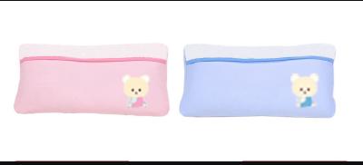 China 50X25CM Baby soft pillows / pink and blue with embroidery for sale