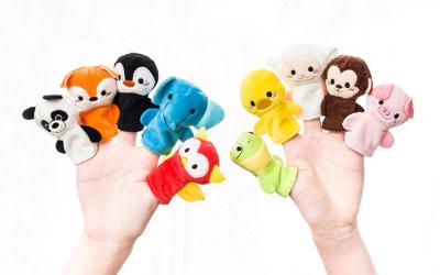 China 8CM finger puppets set / finger puppets gift for kids for sale