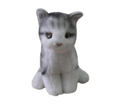 China 6''mini kitten plush stuffed toy for sale