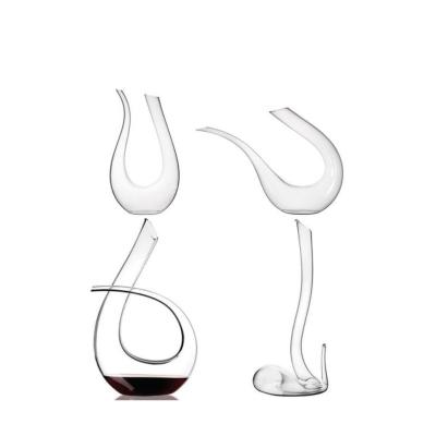 China Crystal Glass Wine Gold Decanter high quality current stocked for sale