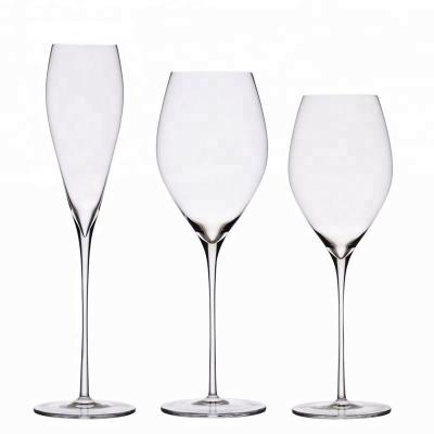 China Shatterproof Soda Lime Glass ISO Wine Sample Lead Free Aerating Glass Wine Glasses for sale