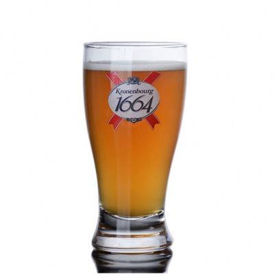 China Glass Unbreakable Plastic Acrylic Beer Glasses Round for sale