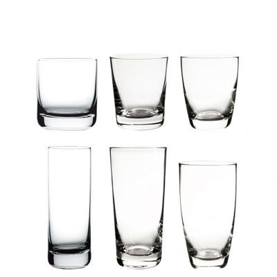 China High Quality Unbreakable Unbreakable Drinking Glasses Lead Free Soda Lime Glass Melamine Glassware for sale