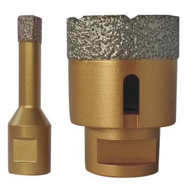 China Drilling Holes Vacuum Welded Diamond Core Drill Bit For Porcelain And Tile Stone for sale