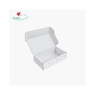 China Recycled Materials Custom Paper Box Corrugated Box Sleeve Package Corrugated Box Corrugated White for sale