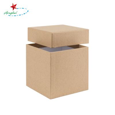 China Recycled Materials Magnetic Candle Gift Box Packaging Cande Box With Insert for sale