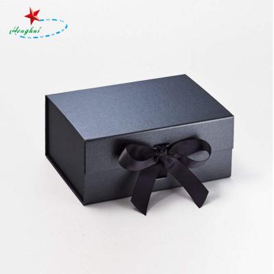 China Recycled Materials Magnetic Paper Pin Box Clasp Magnetic Matte Cardboard Box for sale