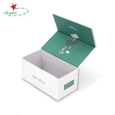 China Recycled Materials Custom Jewelry Boxes Magnetic Small Packaging Paper Box for sale