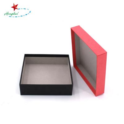 China Recycled materials two pieces of lid and base cardboard boxes lid box tray and sky and earth cover gift box for sale