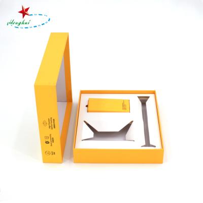 China Luxury Recycled Two-Pieces Materials Lid And Bottom Gift Bow Tie Packaging Box Gift Box With Lid And Base for sale