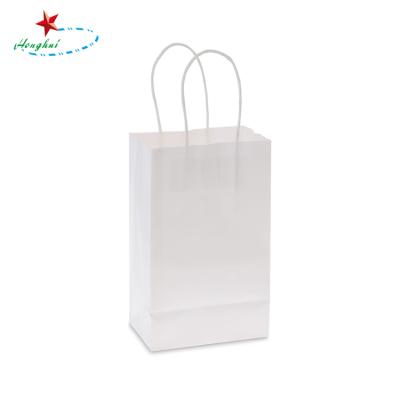 China Recyclable Zipper Bag Paper Sack White Paper Bag For Fruits And Vegetables for sale