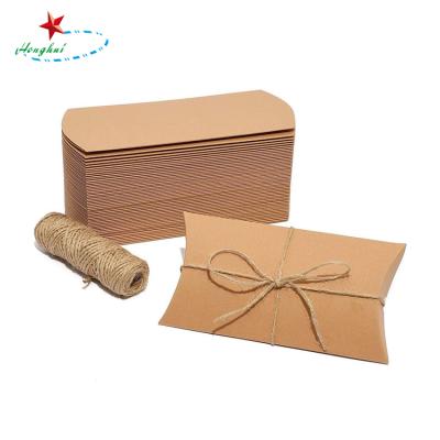 China Recycled Materials Soap Pillow Box Packaging Soap Packaging Boxes Custom Logo for sale