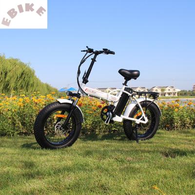 Chine Aluminum electric bike 20 inch popular big fat tire e-bike folding electric bike kit à vendre