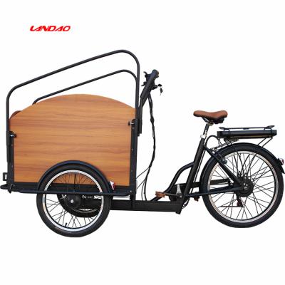 Chine Common type new hot selling landao ebike family cargo tricycle electric cargo bike 15 days delivery à vendre