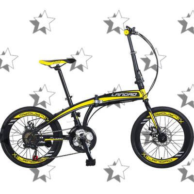 China 2020 20inch Folding Bike Steel Frame Folding Bike Cool Bike Conversion Kits 20 Inch Tire Fat Bike Adult Fold Electric Bike for sale