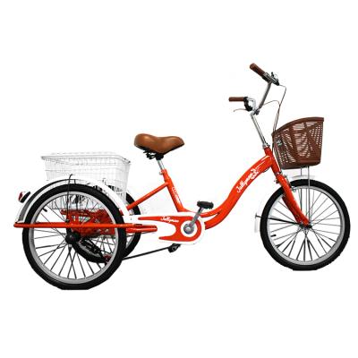 Cina Large capacity three wheel two seats biciclet electric tricycle carbon steel tricycle carbon steel bike x260 dirt ebike in vendita