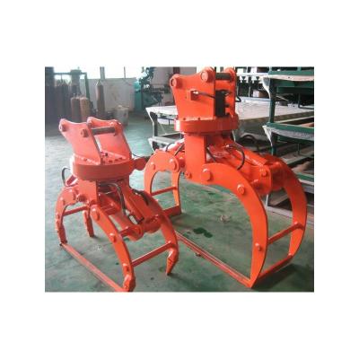 China High Durability Made In China Construction Works Energy Excavator Hydraulic Rotating Grapple for sale