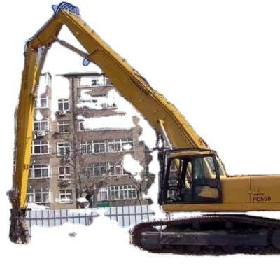 China High Durability Demolition Boom And Arm For ZX490 Excavator 28 Meters Long for sale