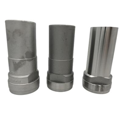 China 316 Stainless Steel OEM/ODM Customized 304/316 Stainless Steel Pipe Fittings Stainless Steel Internal Threaded Bushing Hex Threaded Pipe for sale