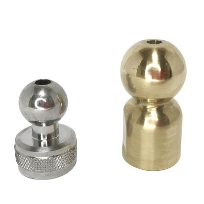 China Factory Customized Aluminum Brass Copper Bronze Metal 3D Print Non Ferrous Investment Casting Ball Cup for sale