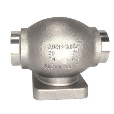 China Wholesale Stainless Steel Valve Parts 304 304 Stainless Steel Material Ball Valve Body for sale