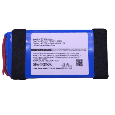 China Audio hot sales 3.7V 3000mAh audio battery for J BL onyx mini1 for sale