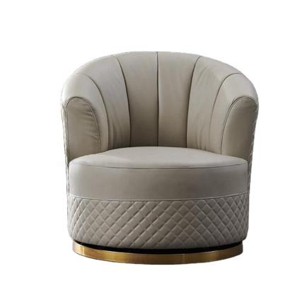 China Removable Cover Nordic Living Room Rotate 360 ​​Single Lazy Lightweight Sofa Chair Bedroom Leisure Swivel Chair Luxury Chairs for sale