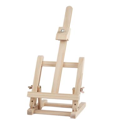 China Custom Adjustable Wooden Easel Easel Stand Desktop Acrylic Painting Art Easels Board for sale