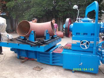 China Electric Pipe Beveling Machine , Hydraulic Tee Forming Machine Processing Size 12