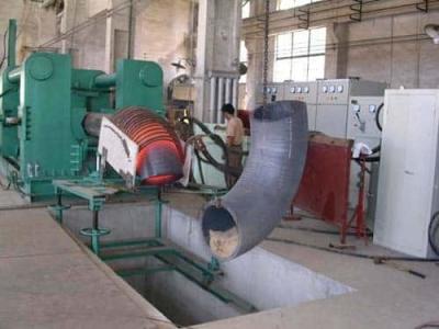 China Low Noise Elbow Hot Forming Machine Processing Size 20”-56