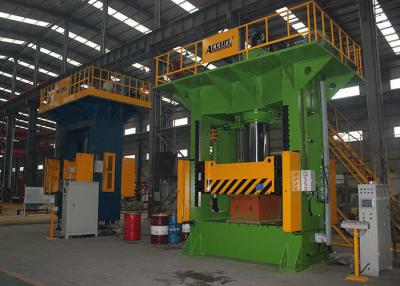 China High Speed Hydraulic Press Machine , Low Noise Metal Press Machine With Cooling Device for sale