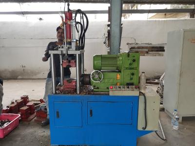 China Fittings Beveling Machine, including elbow, tee, reducer, pipe end, sing head beveling with three blades, CE Approved for sale