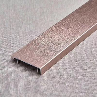 China Contemporary Wholesale Custom Stainless Steel Skirting Board Floor Wall Embellishment Accessories for sale