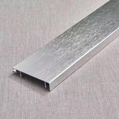 China Contemporary Custom Wholesale 5cm 8cm 10cm Aluminum Alloy Skirting Line Aluminum Baseboard Molding Stainless for sale