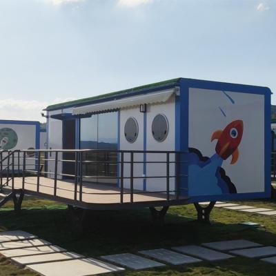 China High Quality Eco - Friendly Mobile Living Mobile Flat Back Container Home for sale