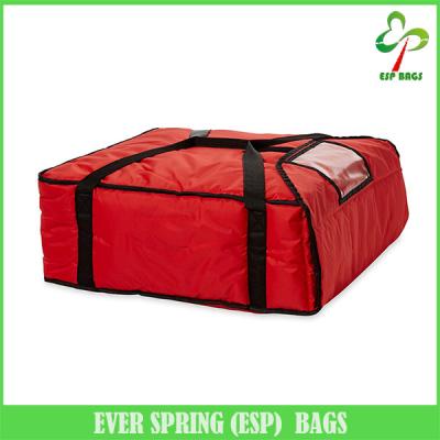 China Professional thermal pizza delivery bag nylon pizza bag, large size pizza hot delivery bag for sale