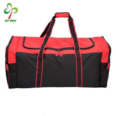 China Custom Heavy Duty Waterproof Ice Hockey Bag 600D Ice Hockey Sport Bag, Pro Field Hockey Equipment Cloth Duffel Bags for sale