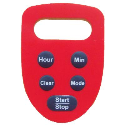 China Telecommunication Equipment Membrane Keypad Stickers With Metal Dome for sale