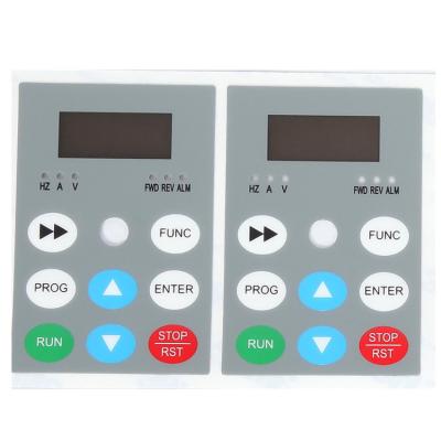 China Custom Hot Sales Telecommunication Equipment New Membrane Keypad Keypad Switch Sticker for sale