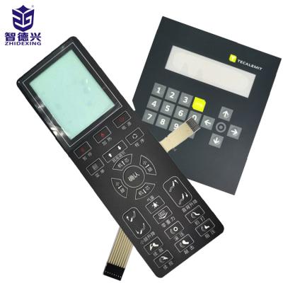 China Telecommunication equipment screen printing PC stickers matte polycarbonate custom shipping electronic lexan label for sale