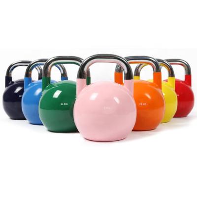 China Hot Selling Adjustable Colored Kettlebell Fitness Kettlebell Eco-friendly Endurable Sports Household Equipment Cast Iron For Women for sale