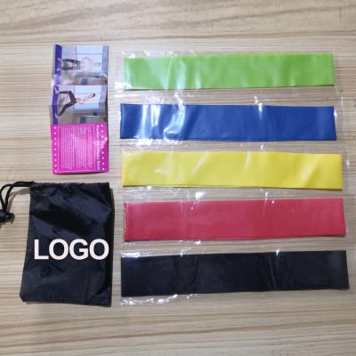 China Logo Exercise Latex Resistance Bands custom made high quality eco-friendly wholesale for sale