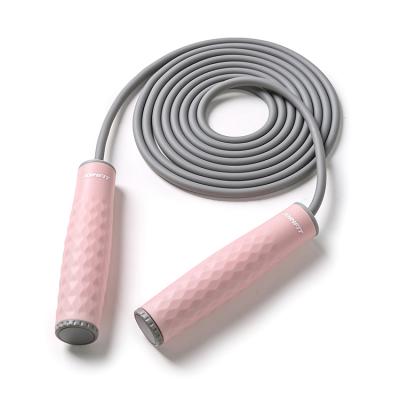 China Bodybuilding Fitness Equipment Hot Selling Rope Jump Rope Long For Fitness Training Skipping Rope Grip Weight Bearing Block No for sale