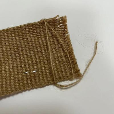 China New Viable Custom High Quality Jute or Hemp Webbing For Furniture Upholstery Jute Webbing for sale